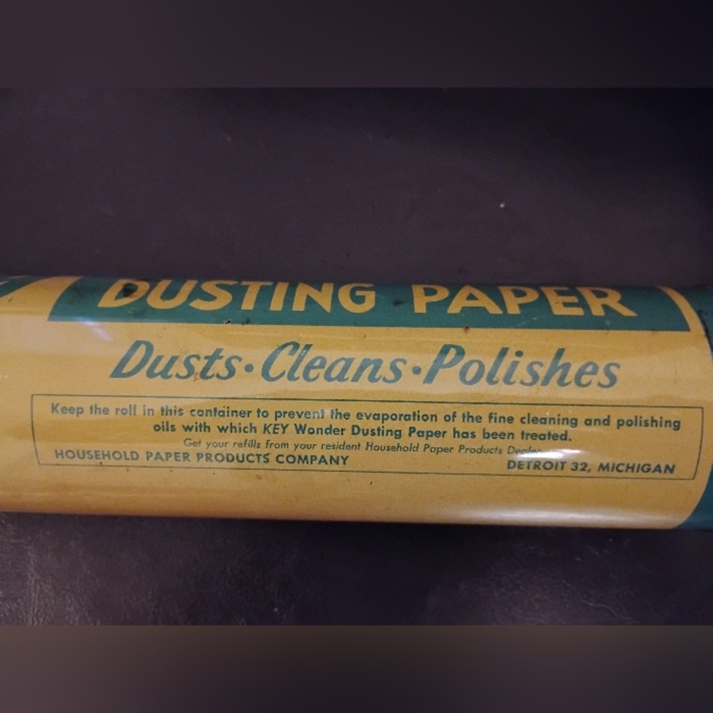 Key Wonder Dusting Paper Tube With Dusting Sheets - Picture 2 of 4
